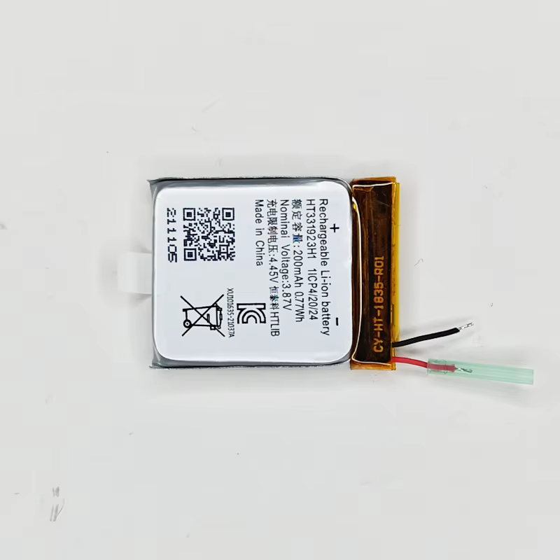 Batterie originale de remplacement 200mAh HT331923H1 331923 3.87V 361-00130-00 pour montre connectée Garmin Vivomove Luxe