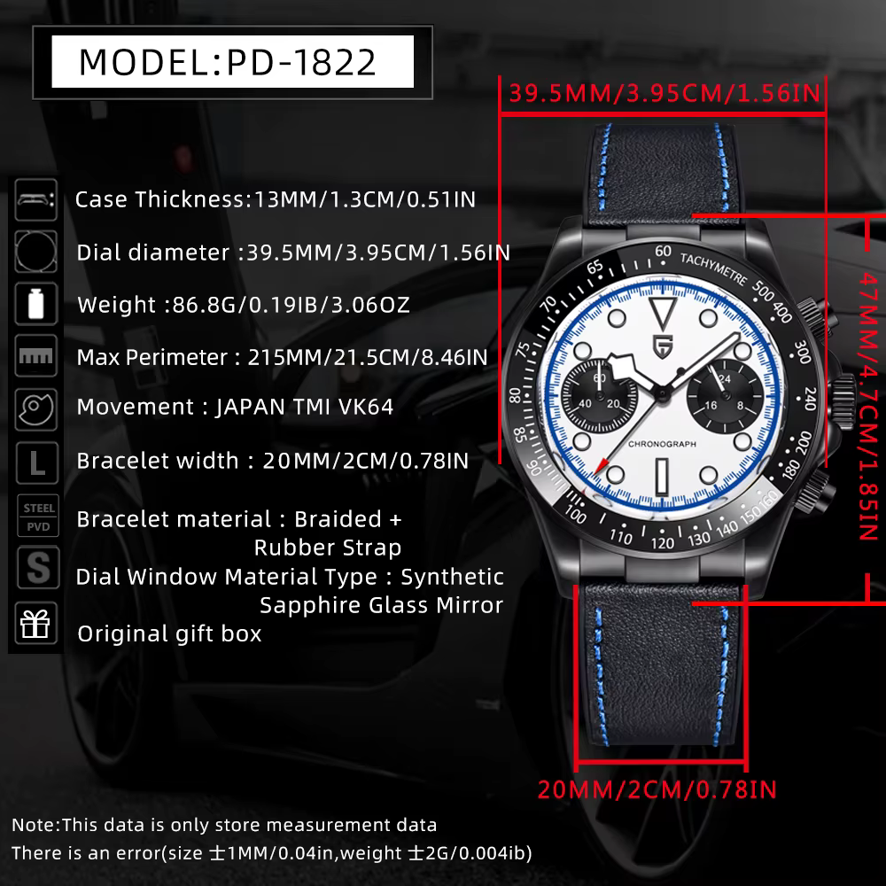 Montres pour hommes Pagani Design 2026