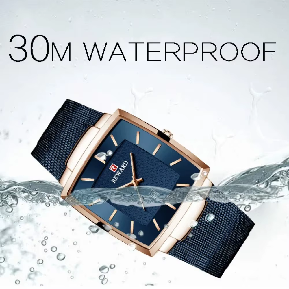 Récompense 62009 mode bleu montre pour hommes nouveau haut de gamme marque