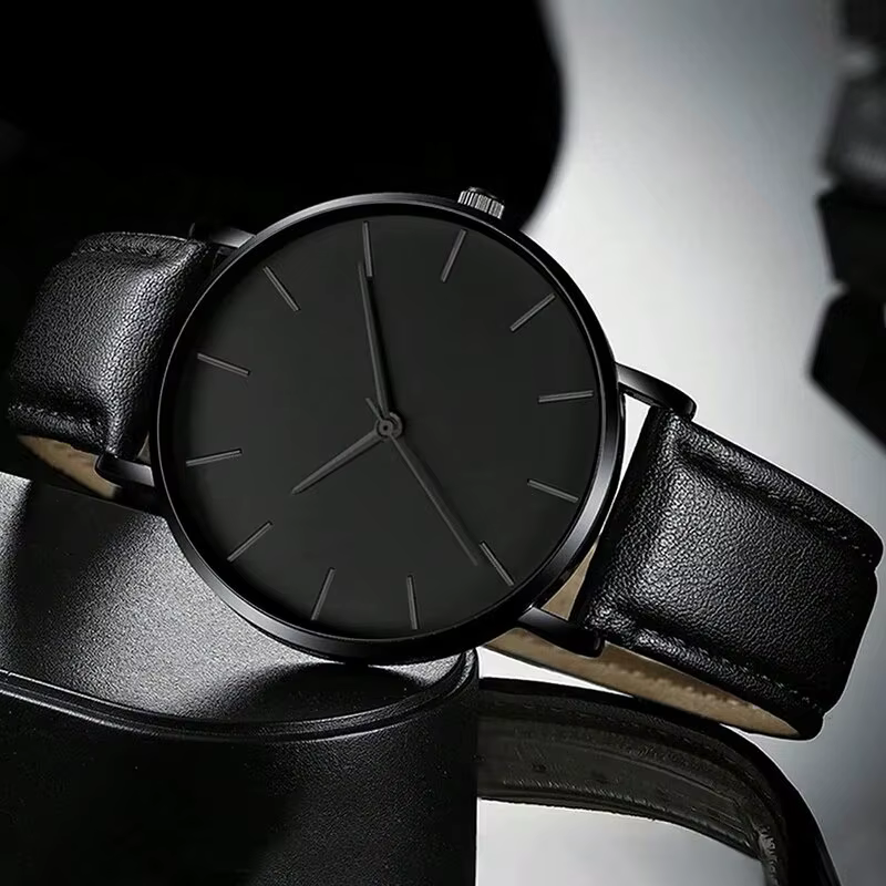 5 pièces ensemble mode hommes montres de sport homme d'affaires Quartz montre-Bracelet de luxe en cuir Bracelet