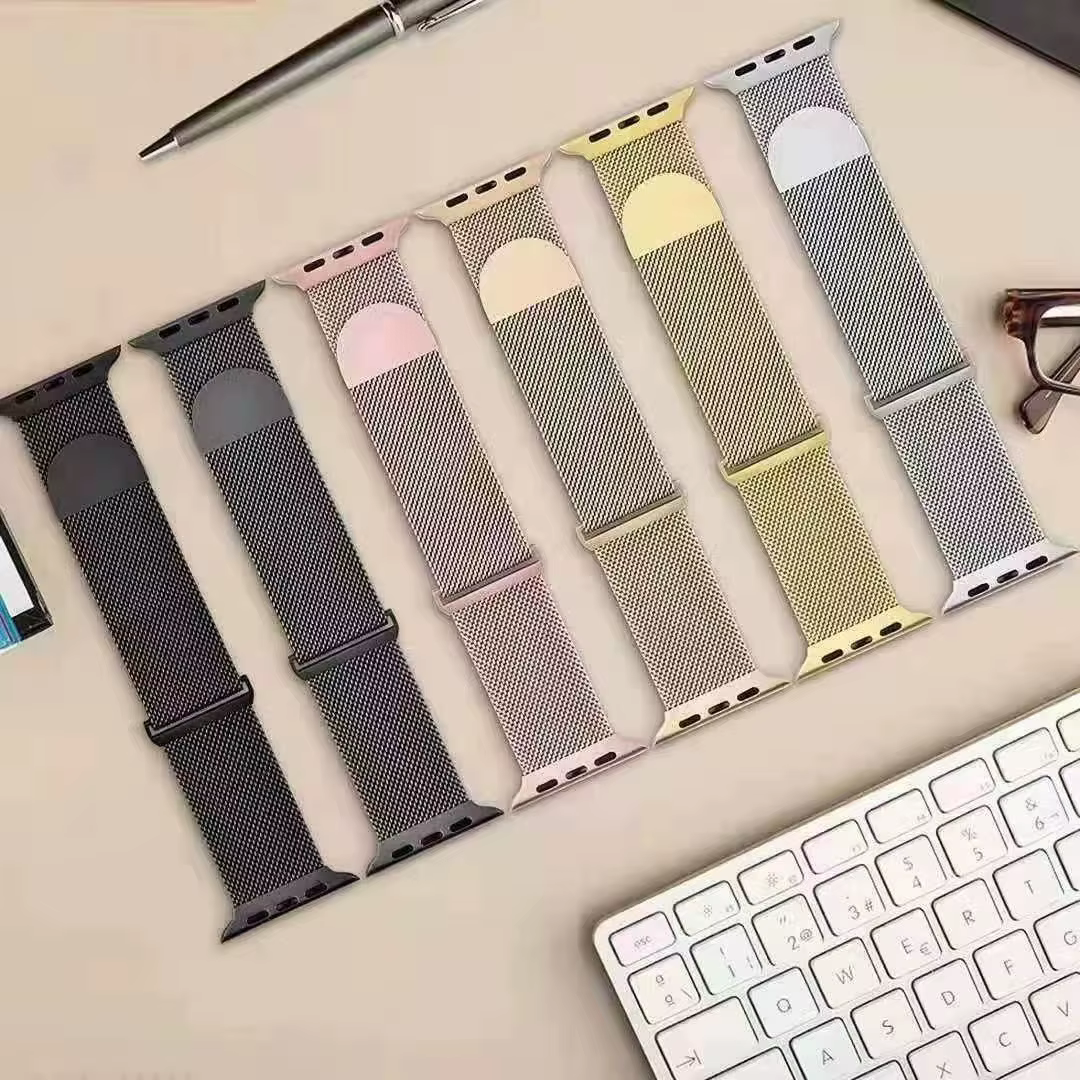 Bracelet milanais pour Apple Watch série 11 10 46mm 42mm 9 8 7 45mm 41mm Ultra 3 2 49mm
