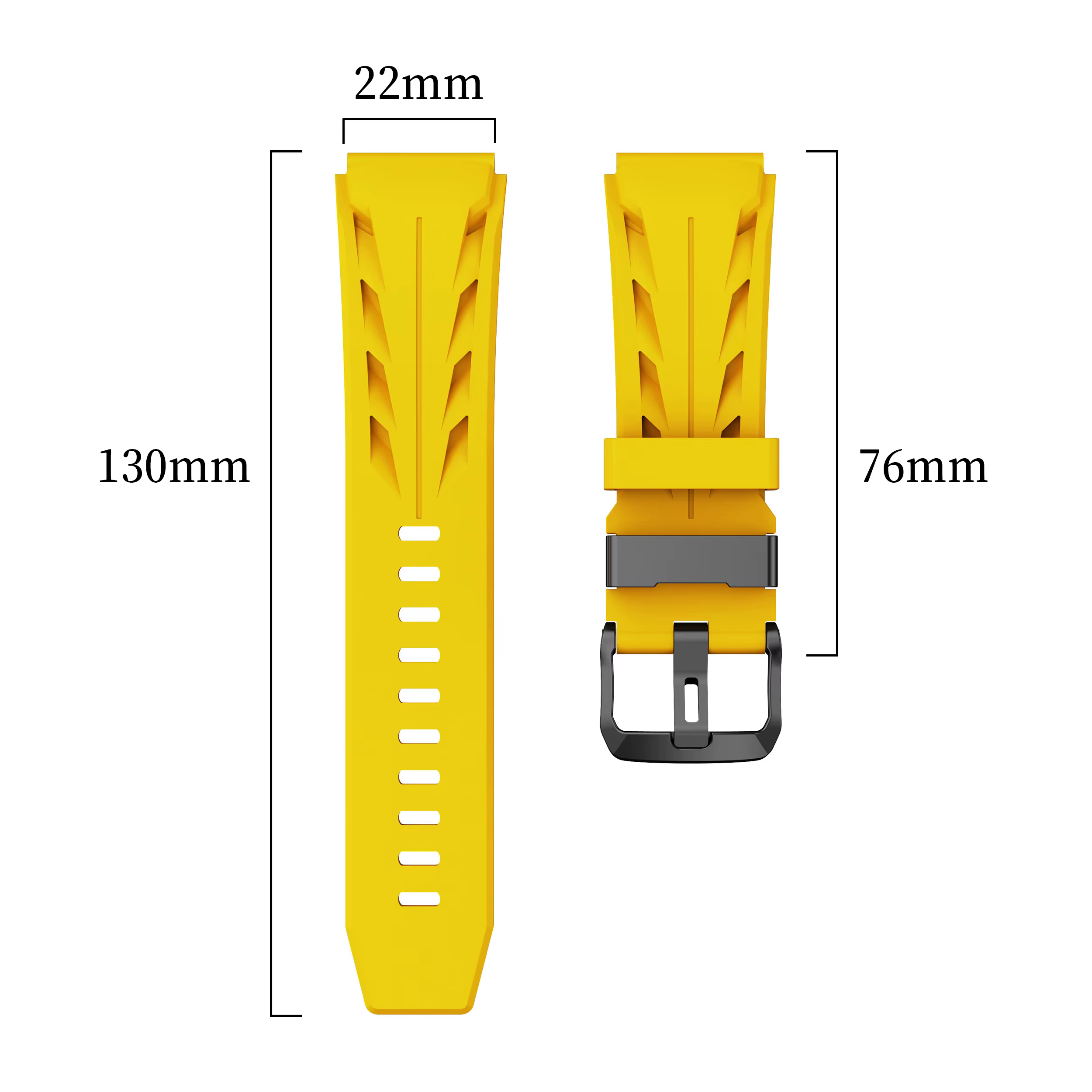 Bracelet de montre en Silicone