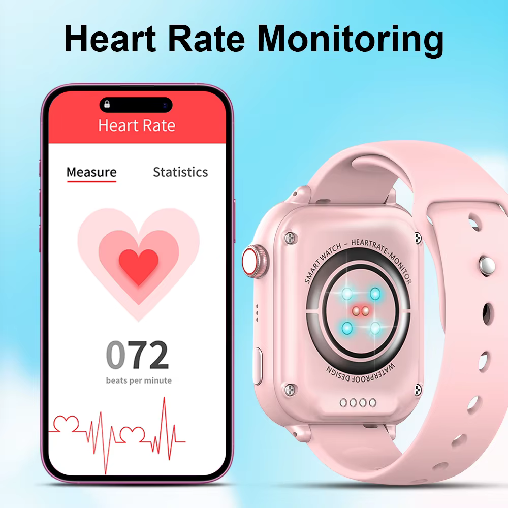 Wonlex KT37 enfants montre intelligente AI Assistant vocal GPS WiFi localisation Tracker 4G appel vidéo APP moniteur