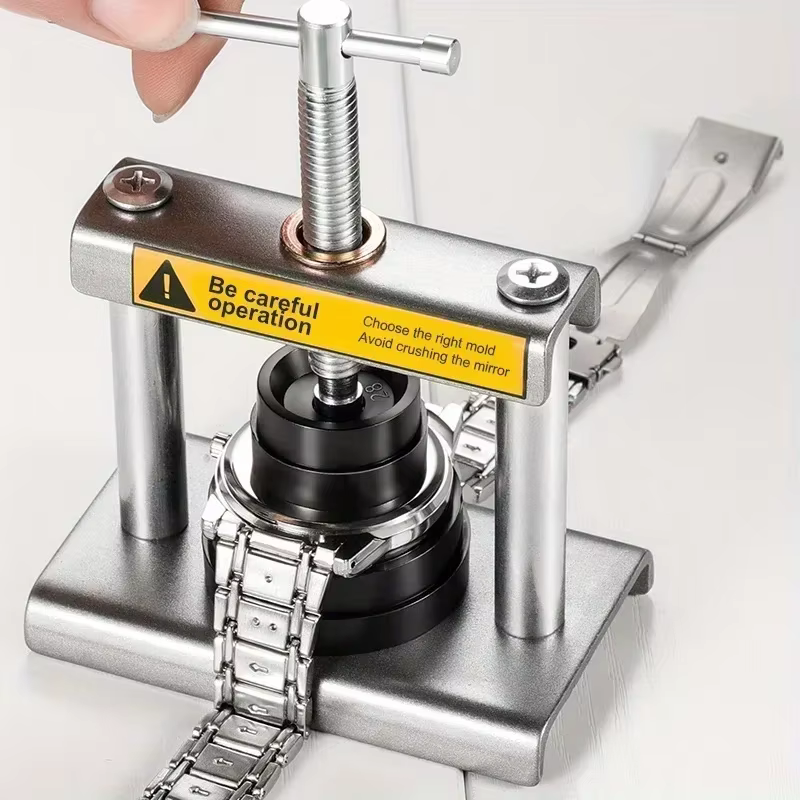 Ensemble de Machine de capsulage en métal pour montre