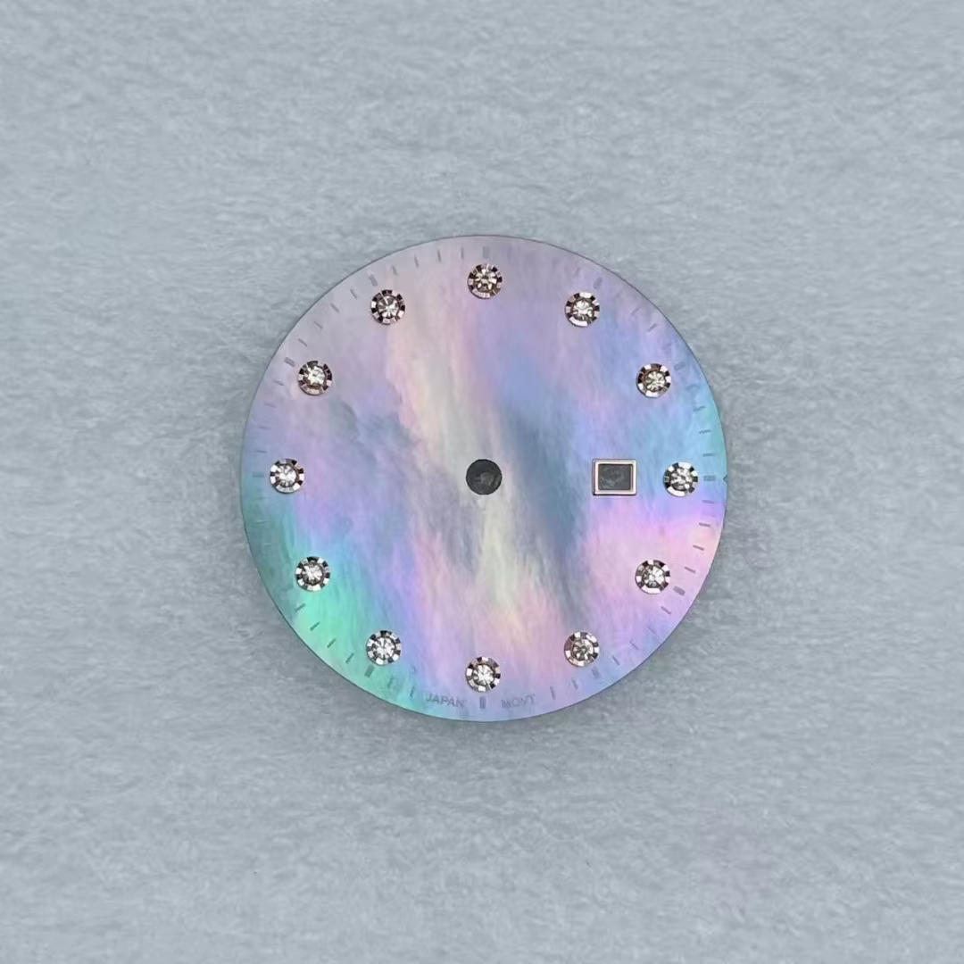 Cadran de montre nacré sans logo 25