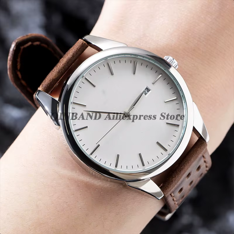 Pour Seiko pour Omega 18/20/22mm Bracelet de montre en cire d'huile Vintage