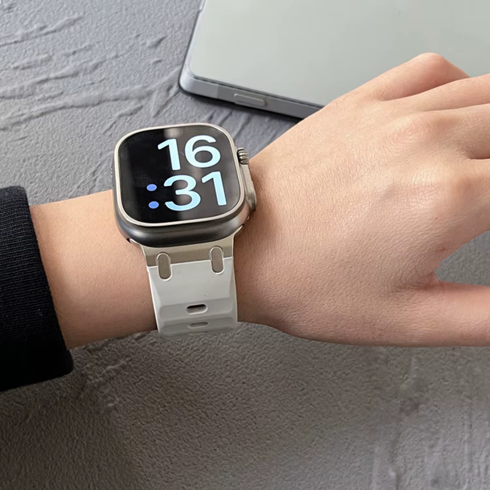 Bracelet de Sport en Silicone pour Apple watch ultra 2