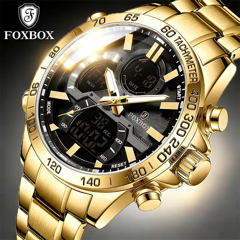 Montres de luxe pour hommes FOXBOX