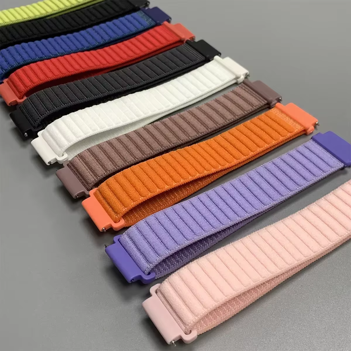 Bracelet de montre 18mm 20mm pour Withings ScanWatch 42mm 38mm boucle en Nylon souple élastique pour Nokia