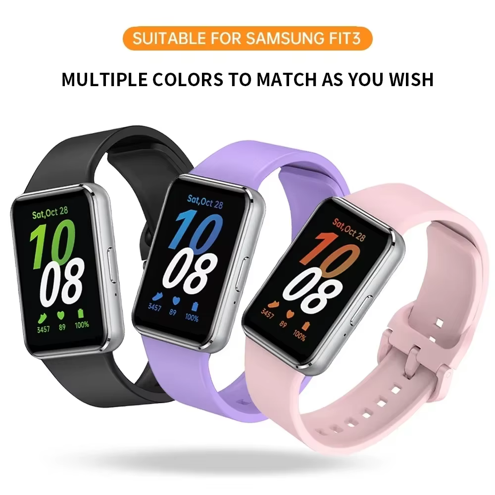 Bracelet en Silicone pour Samsung Galaxy Fit 3