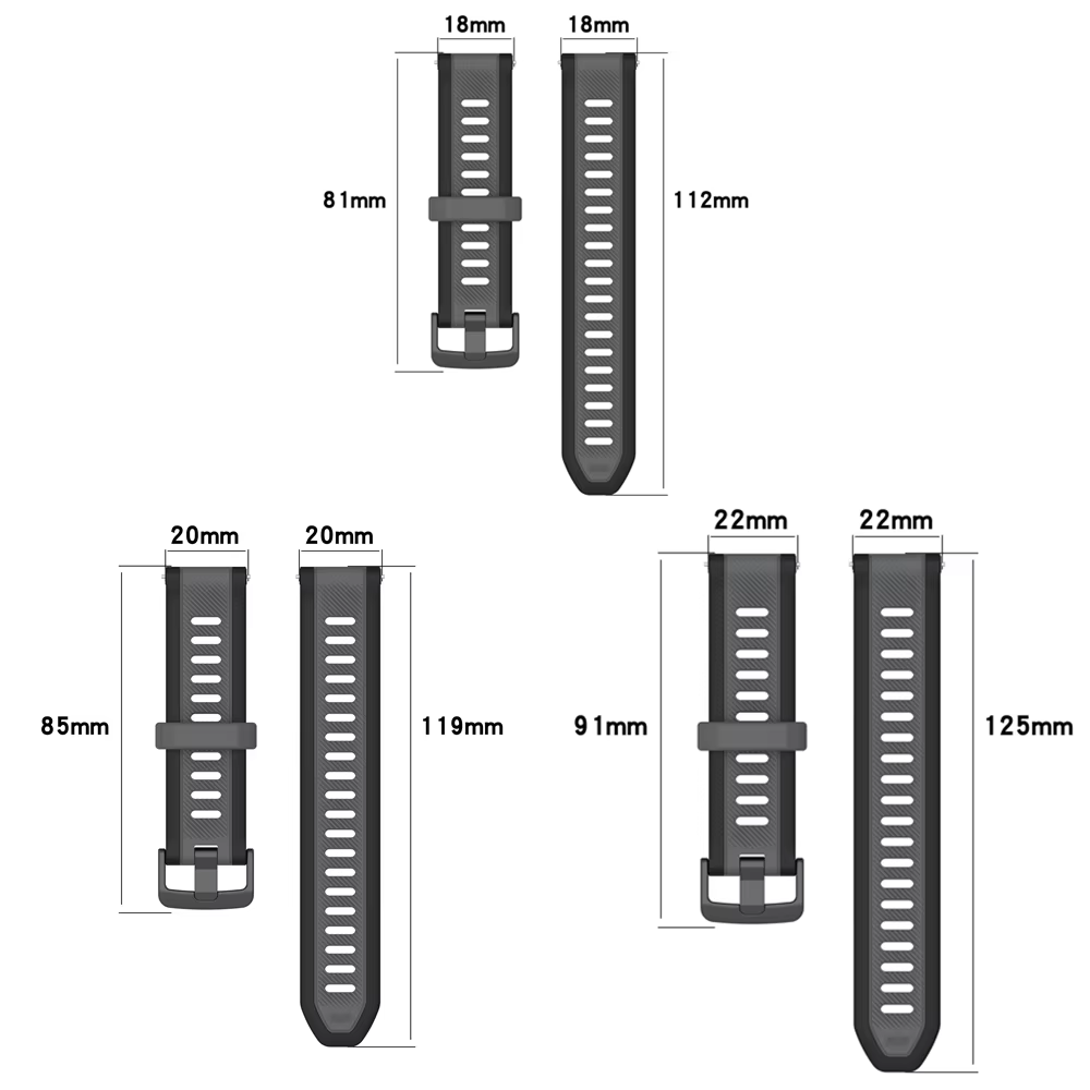 Bracelet de montre intelligente pour Garmin