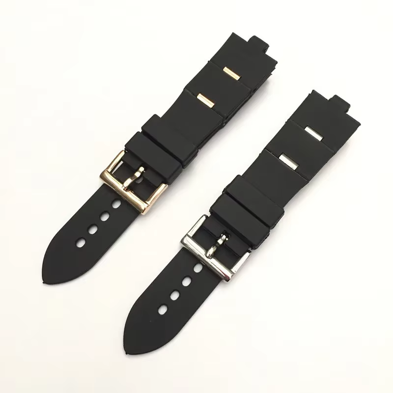 Pour bracelet de montre en caoutchouc Bulgari avec Interface convexe accessoires
