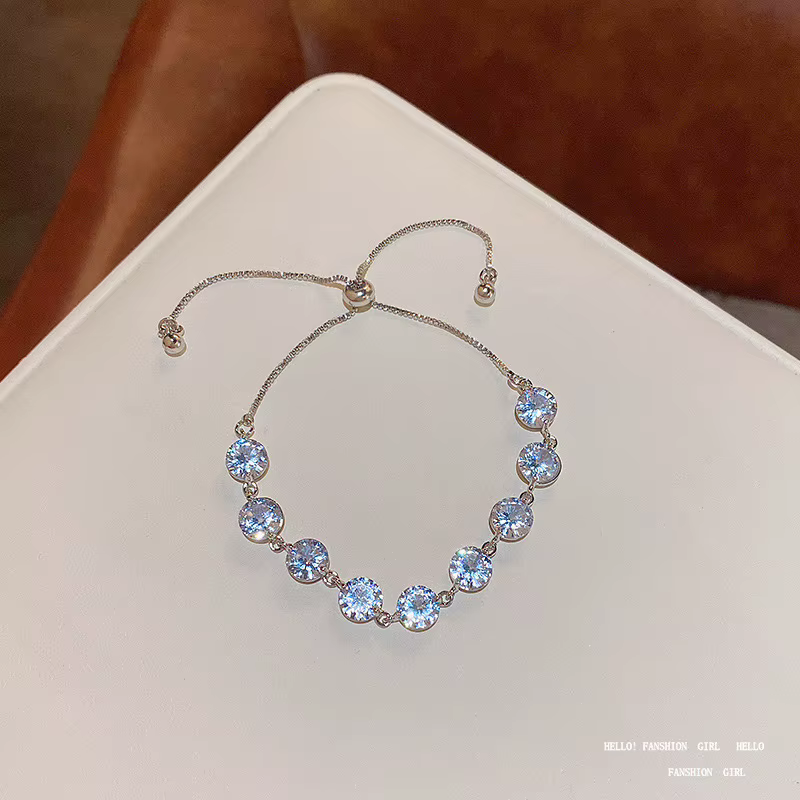Uxury – raquette en cristal avec des strass, hain réglable, jeu d'angle, livraison directe