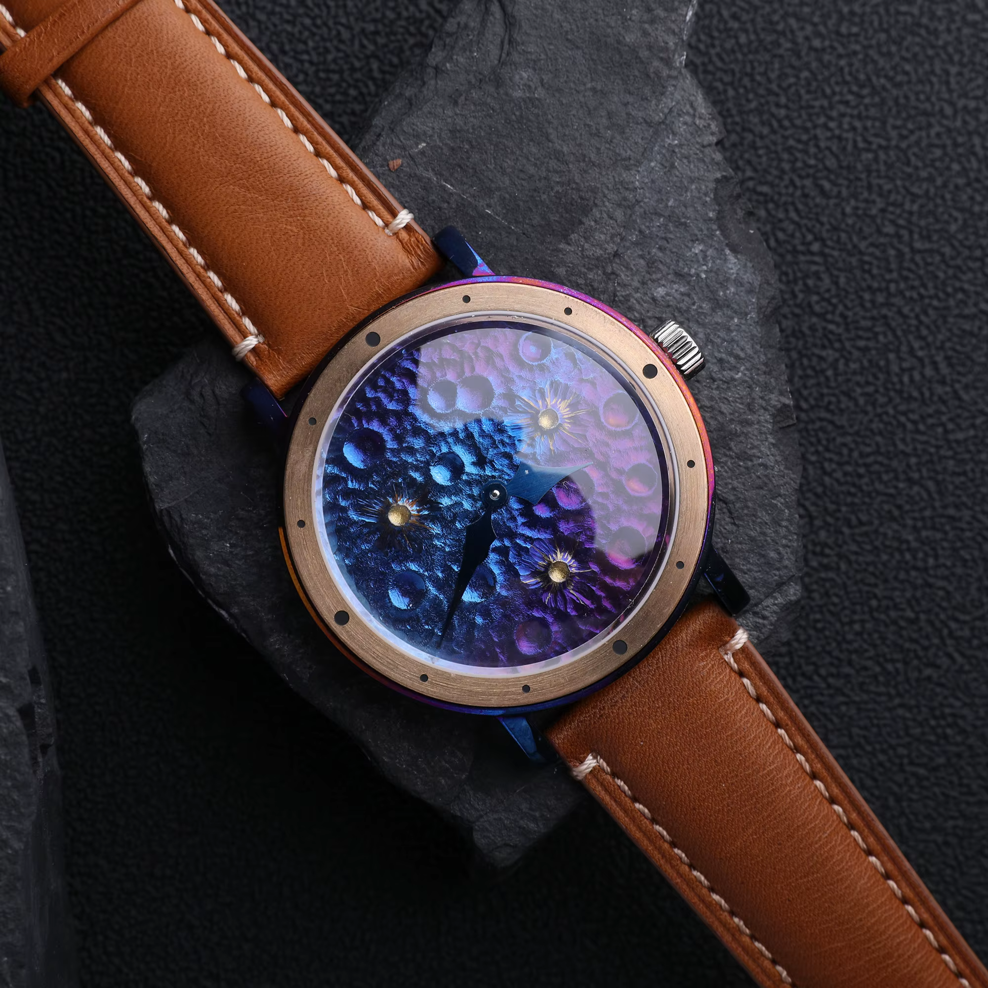 Montre avec boîtier en Bronze de 45mm