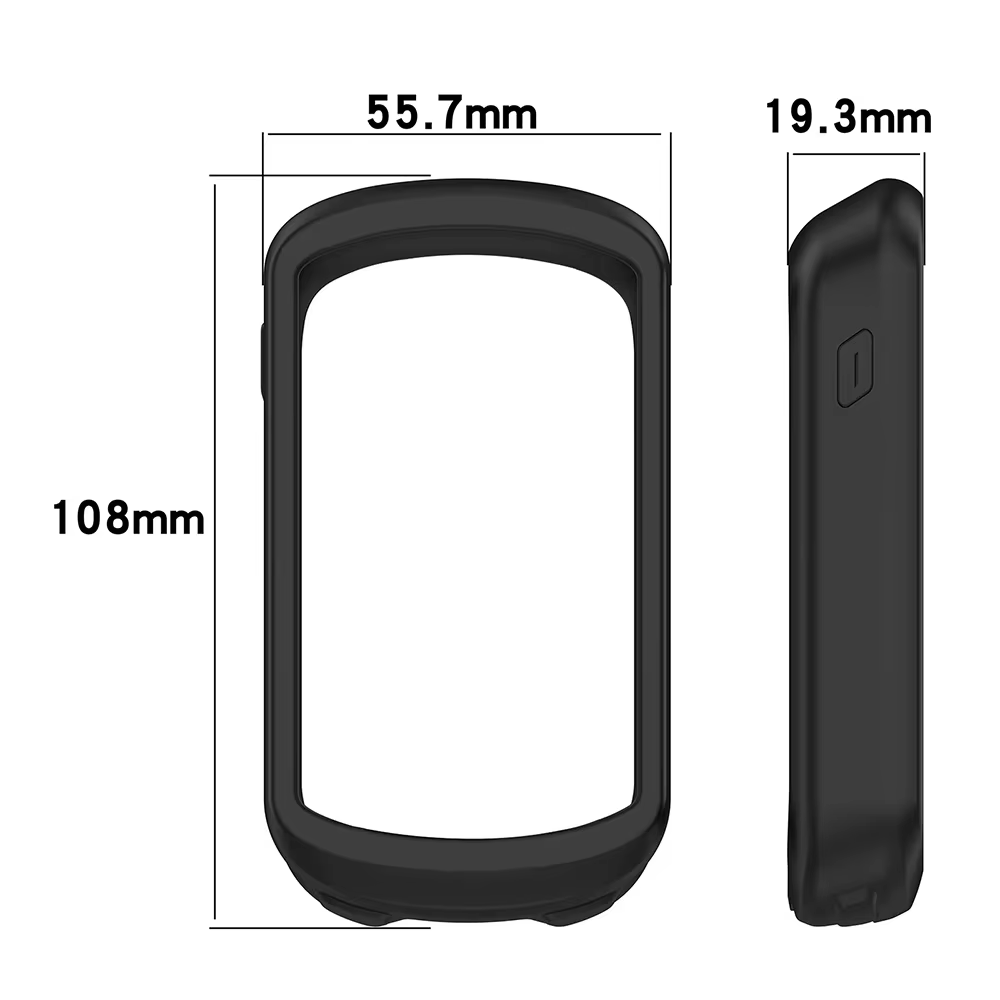 Garmin Explore 2 étui GPS ordinateur de vélo housse en Silicone coque de protection en caoutchouc odomètre + Film HD