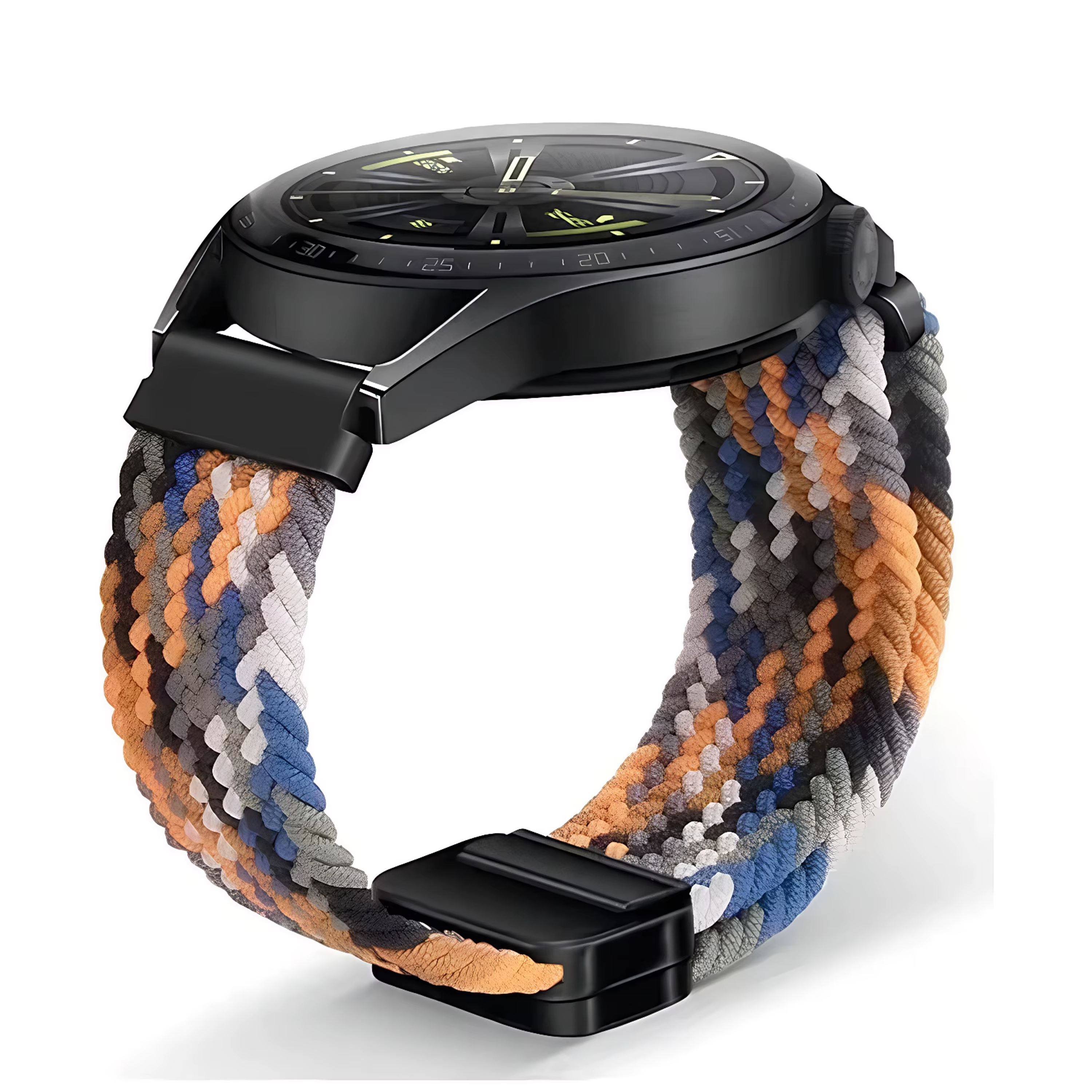 Bracelet élastique magnétique tressé pour montre connectée Oneplus Watch 3 2r 2 46mm