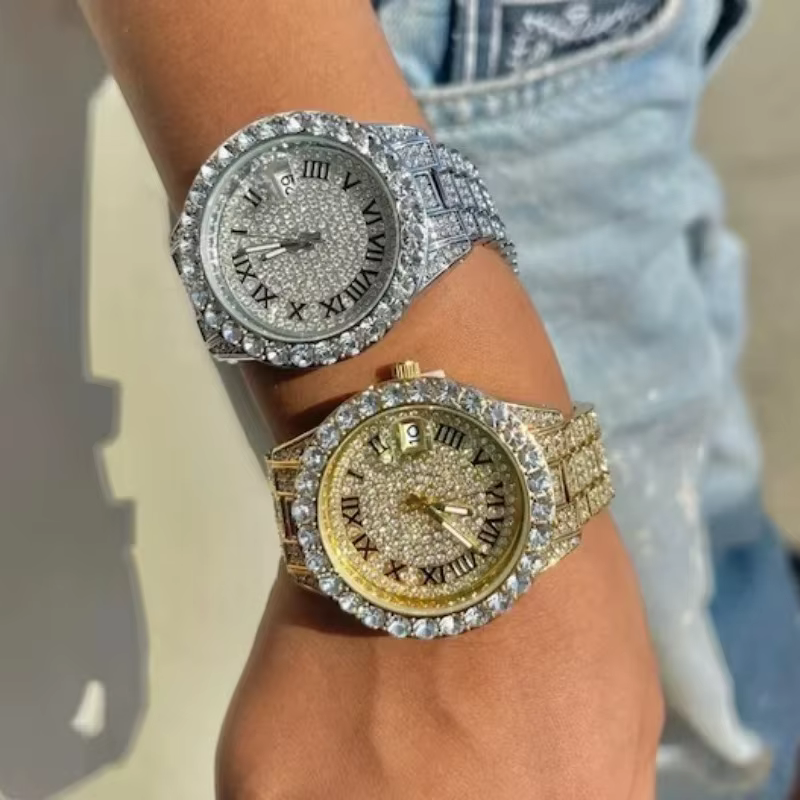 Femmes mode brillant strass montre marque Quartz Bracelet montres Zircon cristal élégant montre-Bracelet horloge ami filles cadeaux
