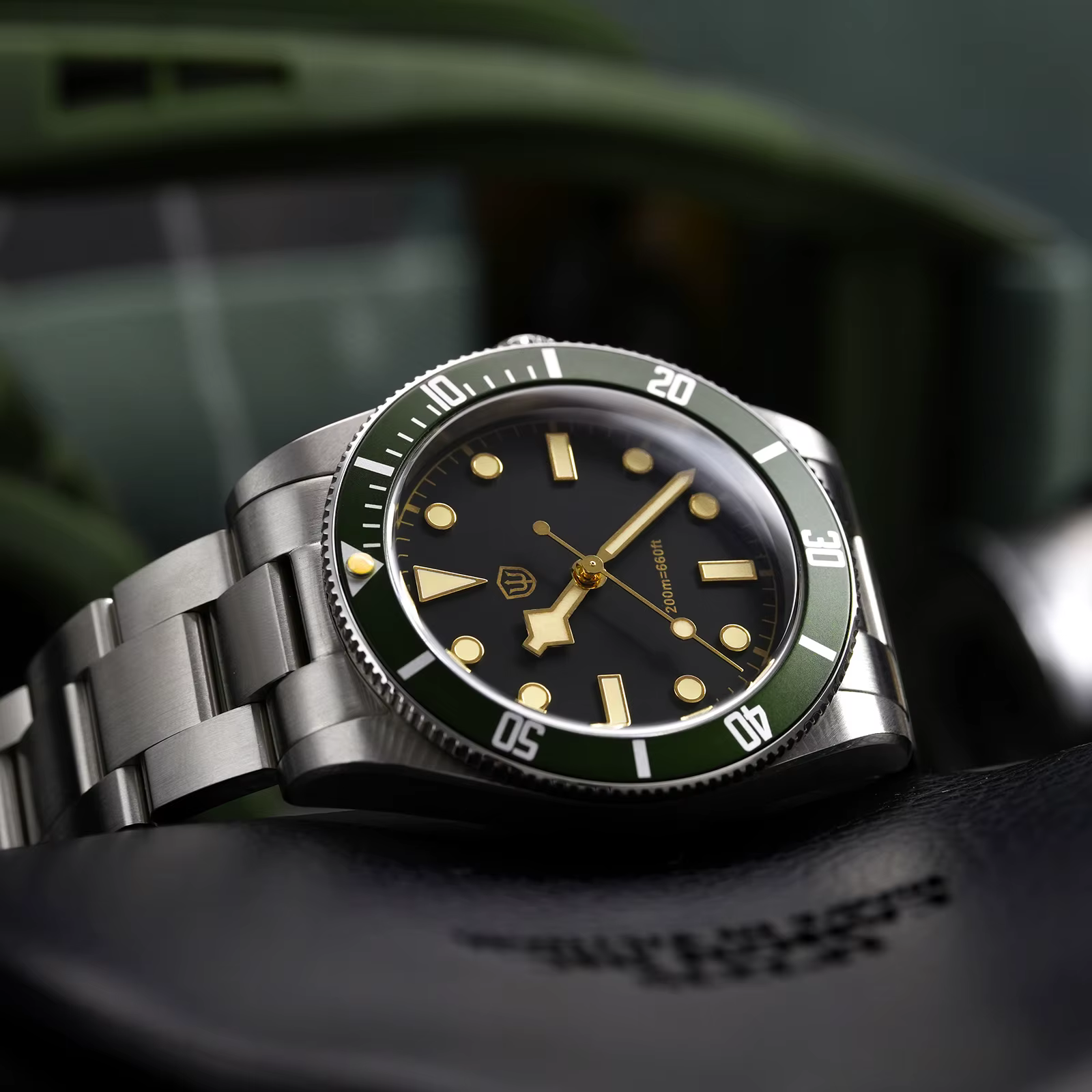Montre Watchdives 37mm WD7922 V2 BB54 VH31 avec mouvement à secondes fluotantes