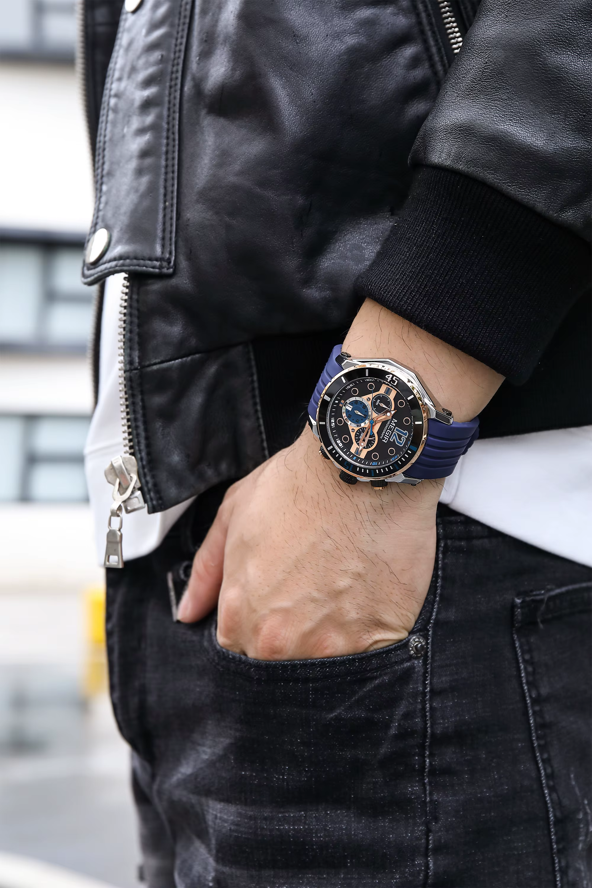 Montres chronographes MEGIR 2206