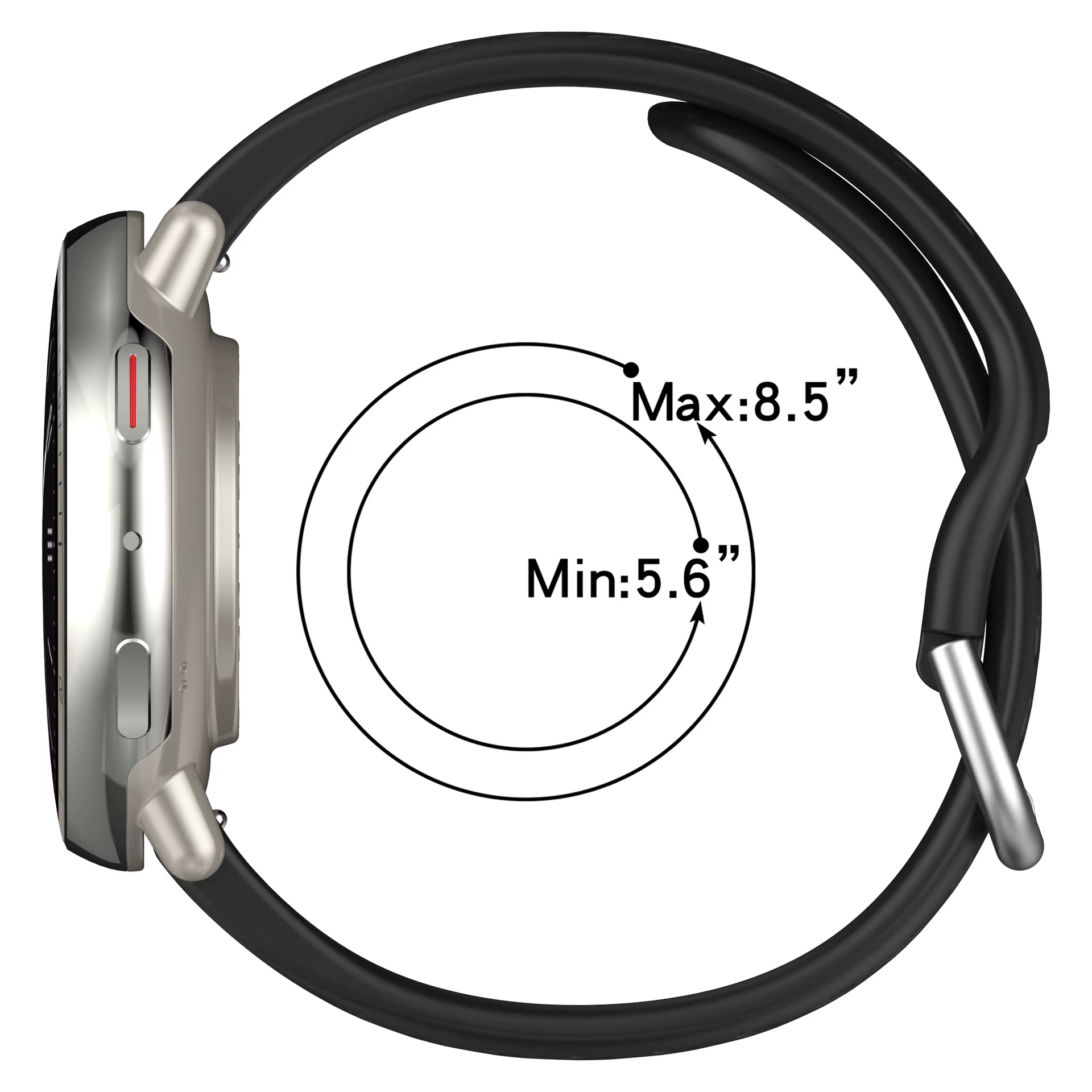 Bracelet en Silicone d'origine pour Amazfit Active 2 Sport