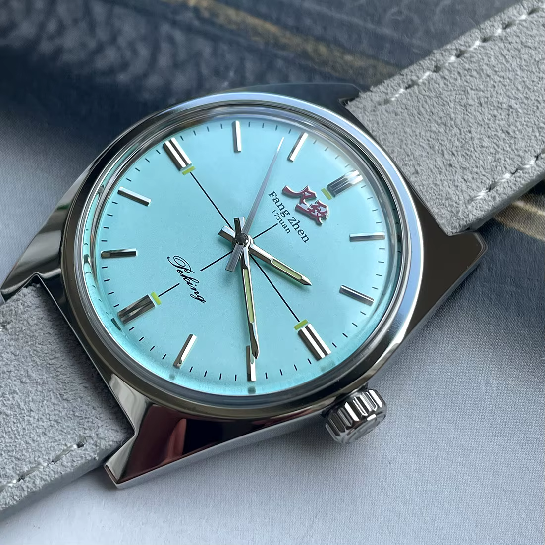 Merkur-Montre mécanique à remontage manuel pour homme
