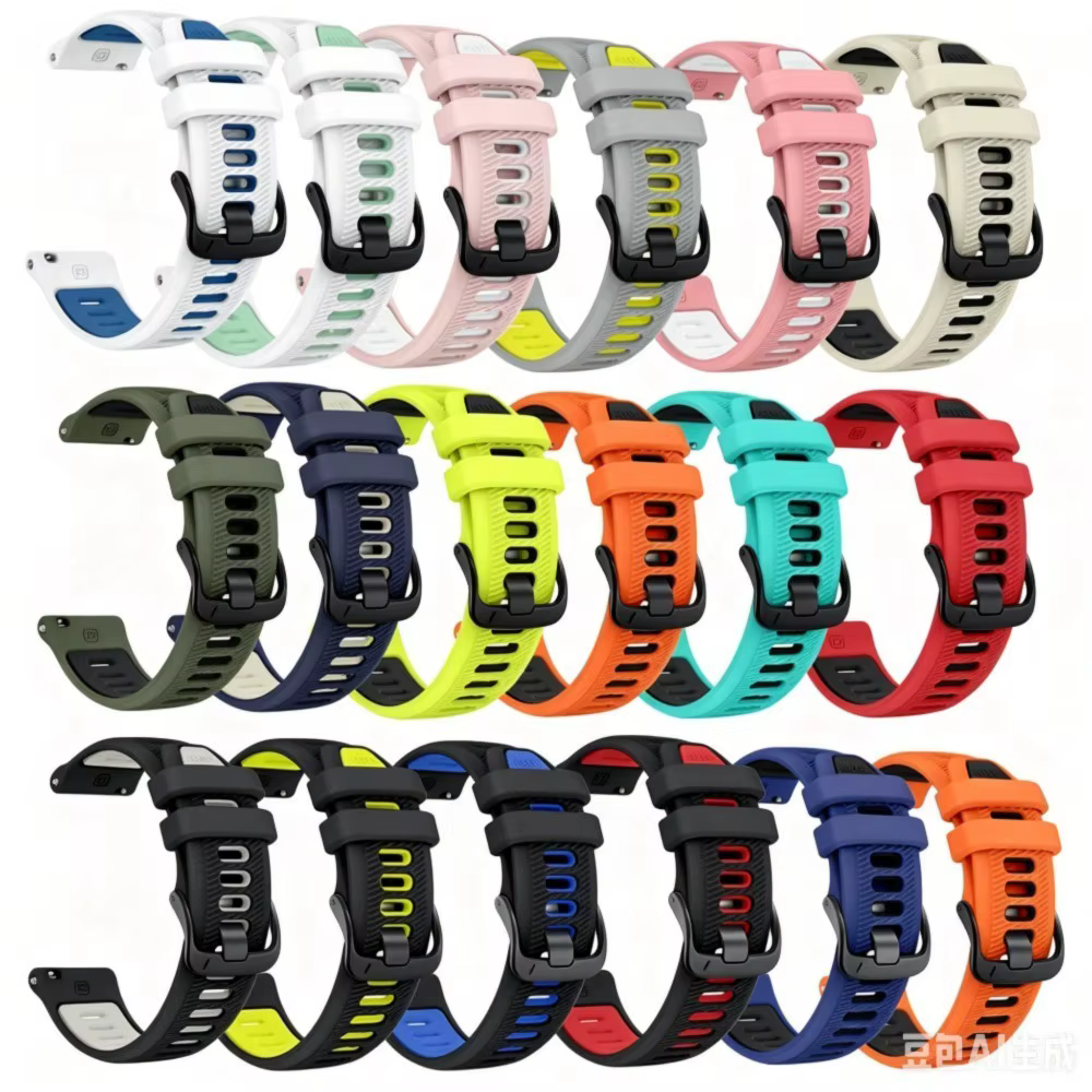 Bracelet de montre 18mm 20mm 22mm pour Garmin Forerunner 265