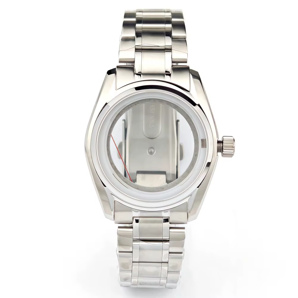 Boîtier de montre NH35 de 40 mm pour la collection Heritage avec verre saphir SBGJ283G Accessoires de montres avec GS