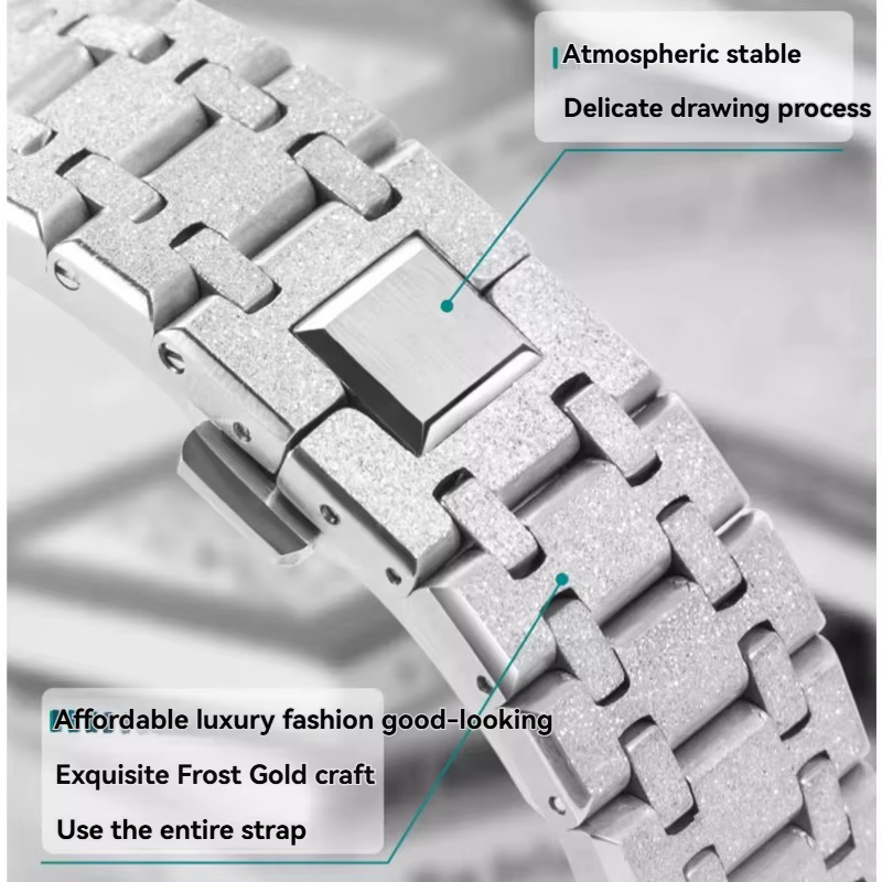 Kit de modification de bracelet en acier inoxydable pour Casio G-SHOCK GA2110 GA-2100 GM2100