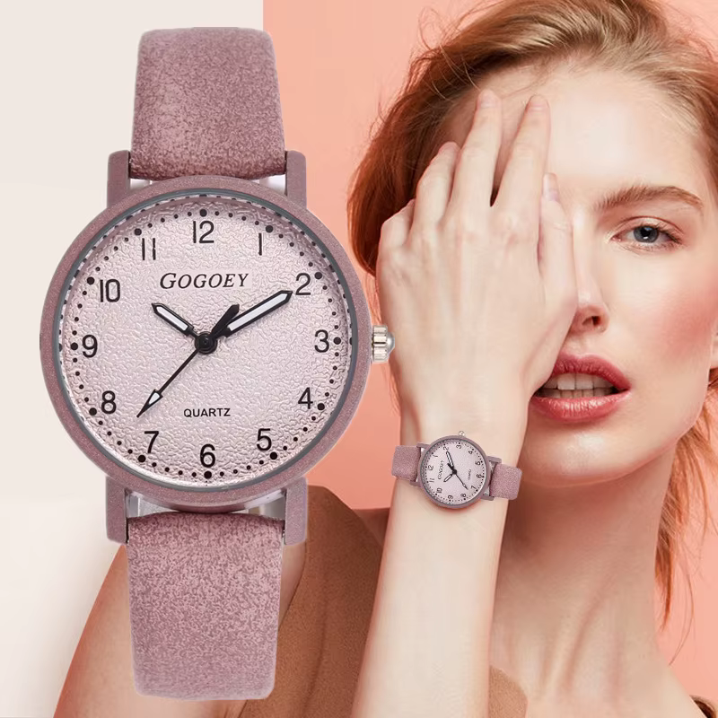 Vintage femmes montres bracelet en cuir décontracté Quartz montre-bracelet