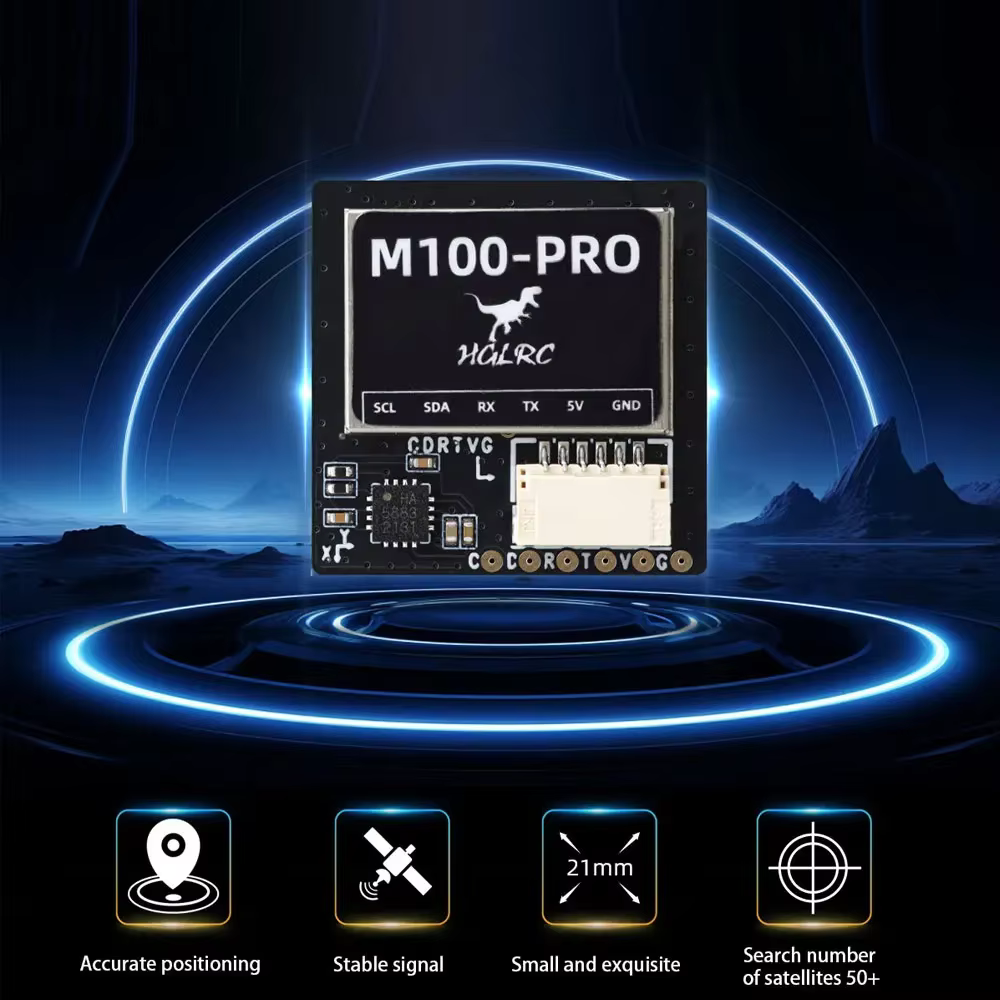 HGLRC M100 PRO Puce GPS B101