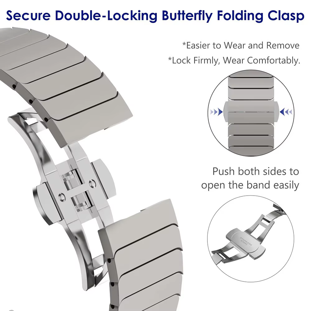 Bracelet en métal pour Apple Watch