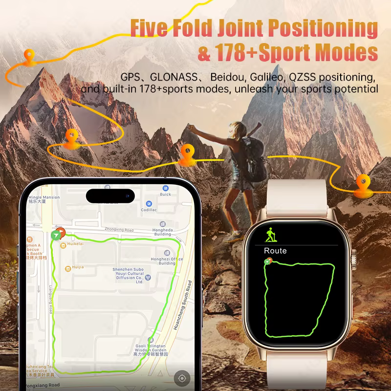Montre connectée GPS LIGE pour femmes