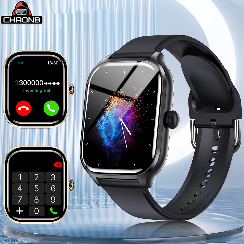 Écran tactile montre intelligente étapes de musique compte Bluetooth appel 2025 Smartwatch pour hommes femmes suivi des calories surveillance de la fréquence cardiaque H9