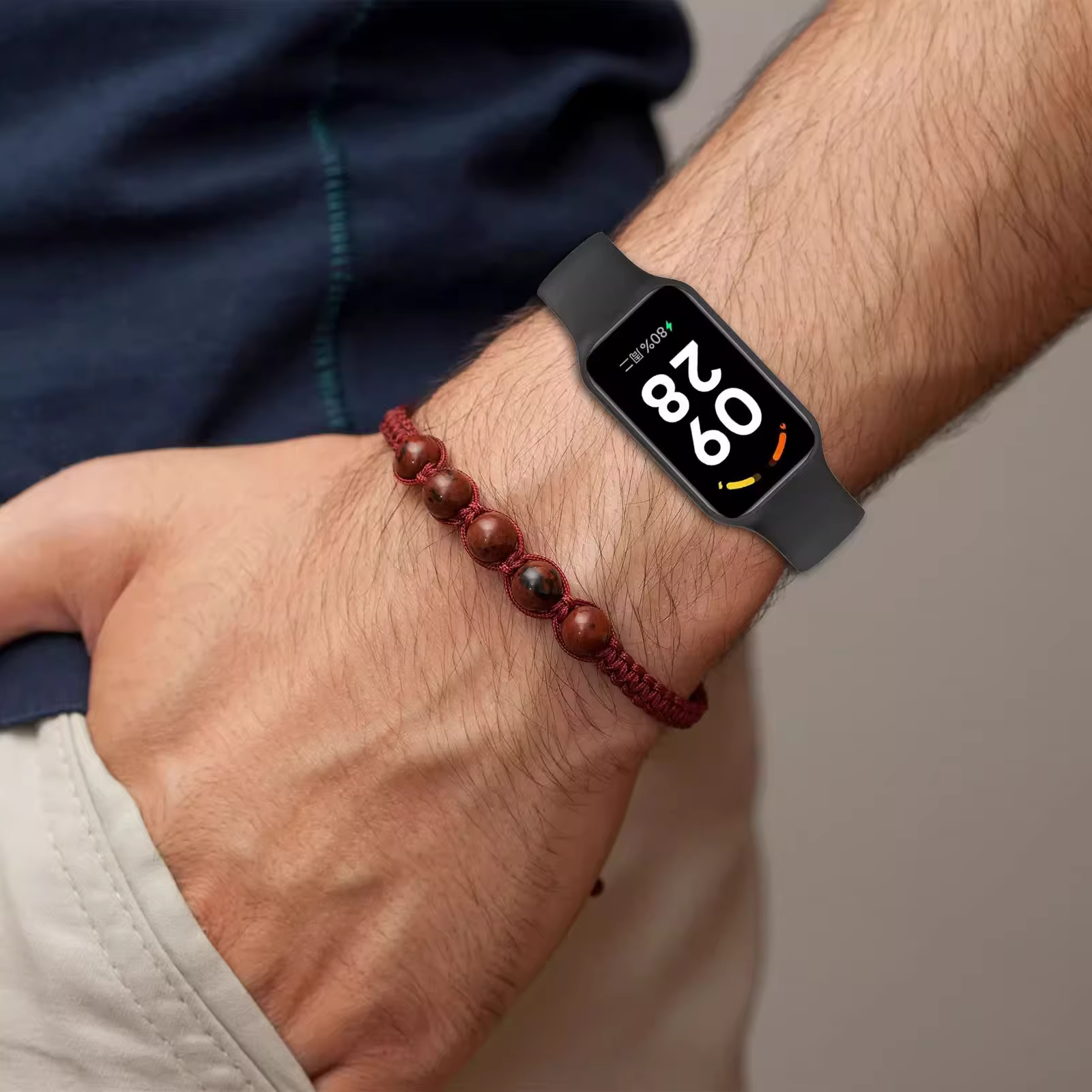 Bracelet de remplacement en silicone pour Xiaomi Smart Band 8