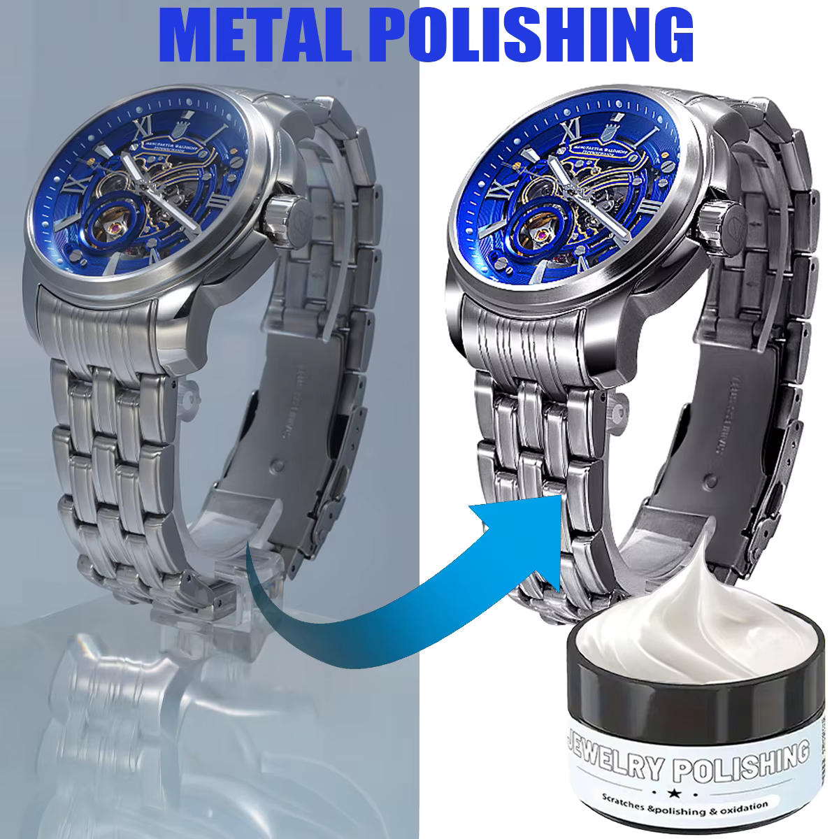 Pâte à polir pour montres