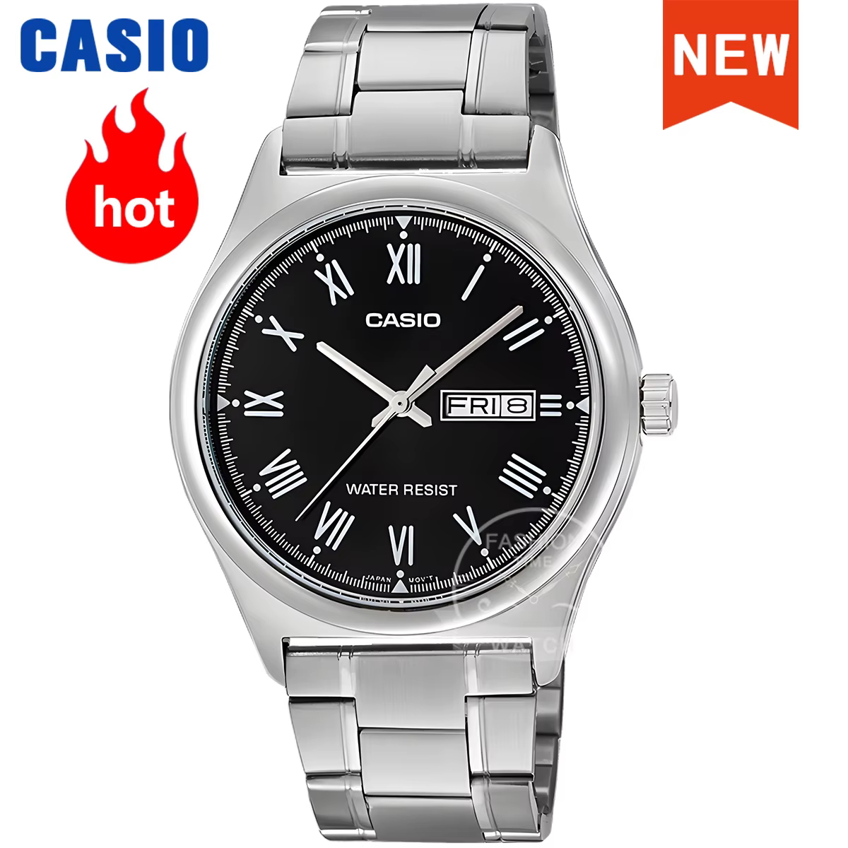 Montre Casio pour hommes simple à la mode