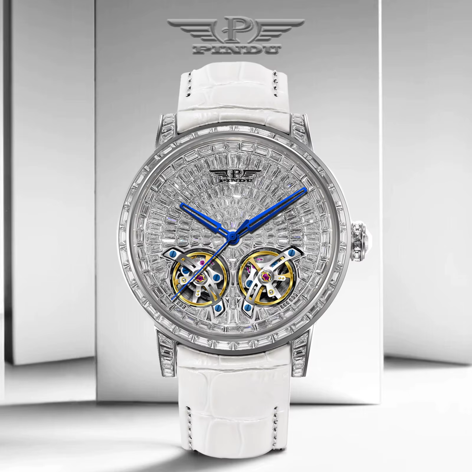 Montre mécanique de luxe pour homme PINDU Design 2026