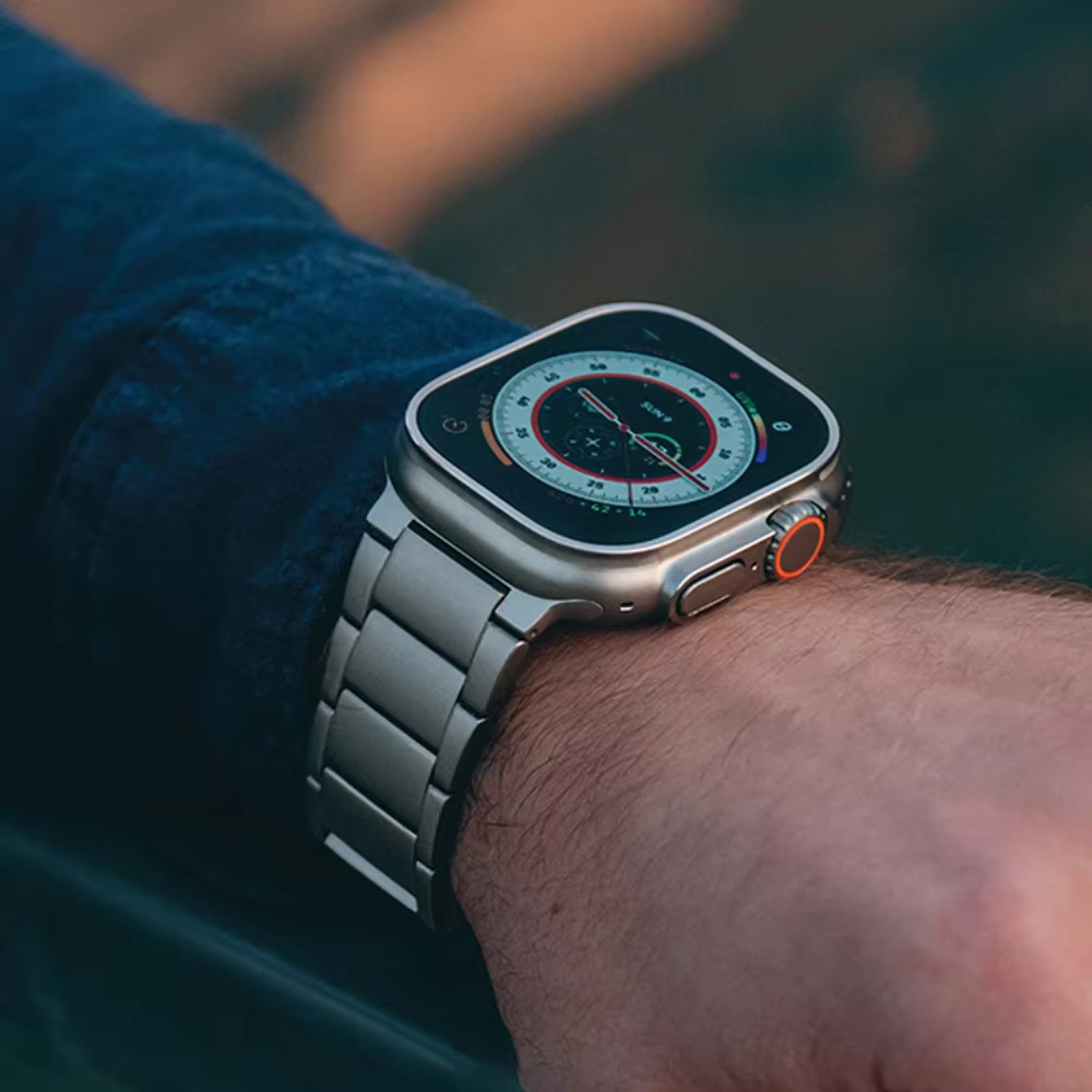 Bracelet en titane pour homme pour Apple Watch Ultra 2