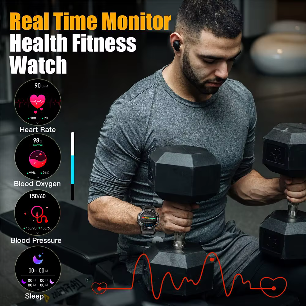 Montre connectée homme MEVADEN Steel 1