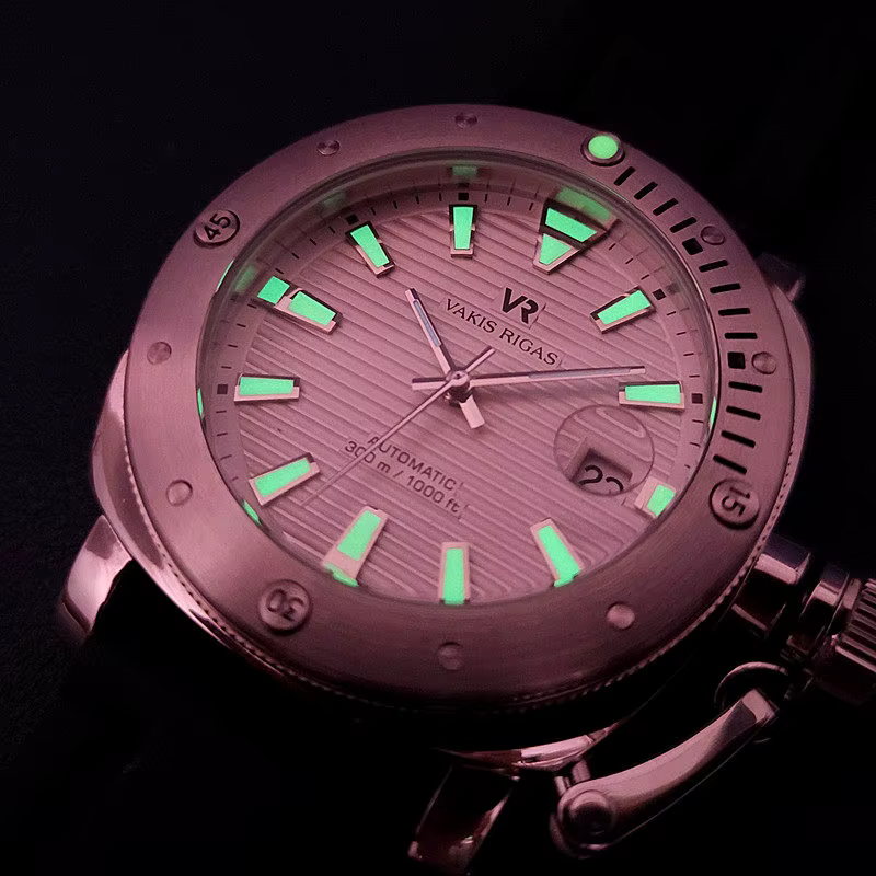 Montre mécanique automatique pour homme 44 mm