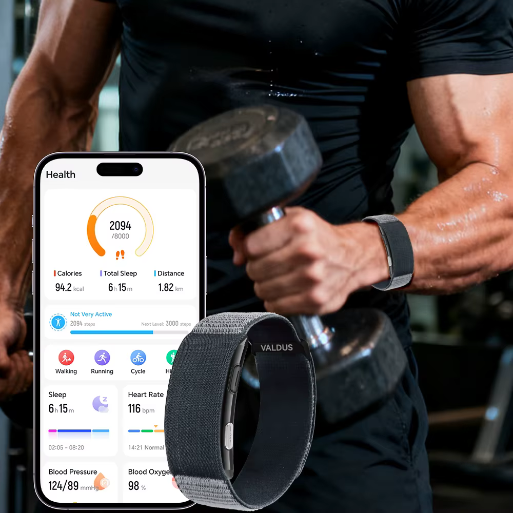 VALDUS VITRO ECG Bracelet intelligent