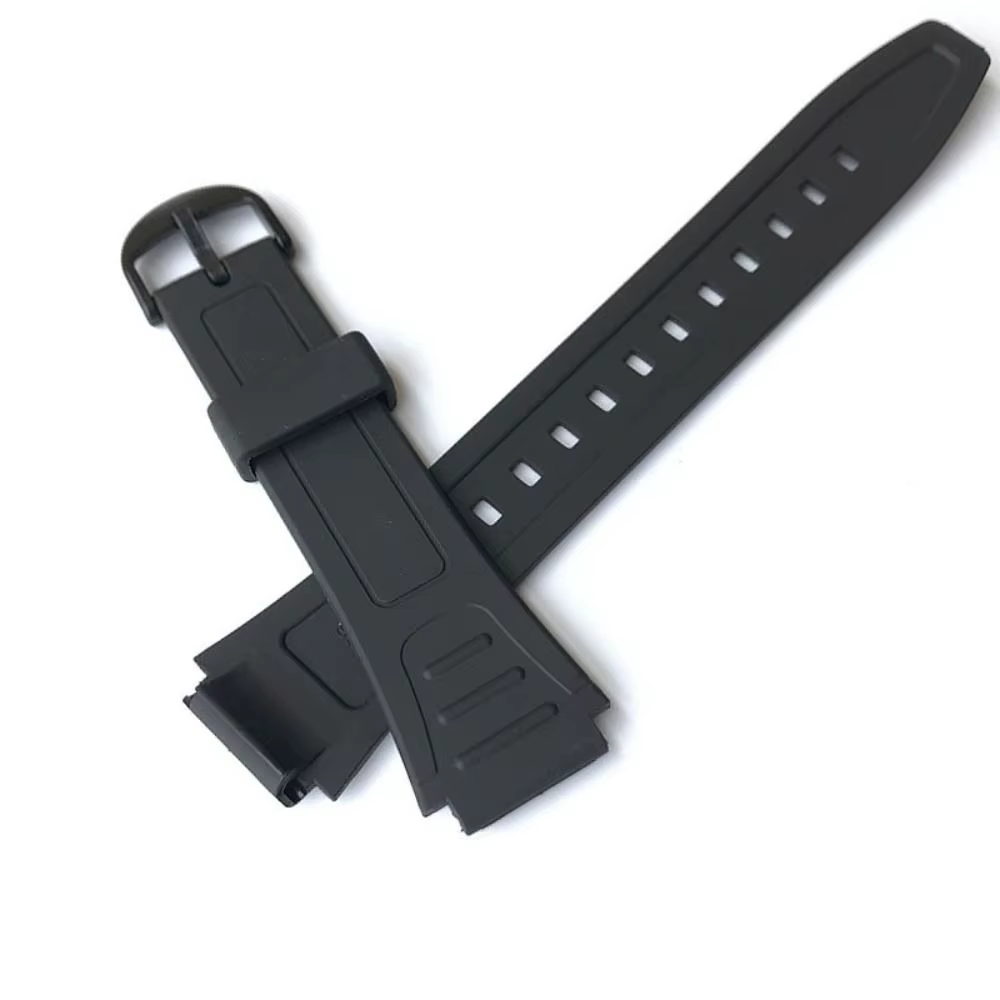 Bracelet de montre en caoutchouc de Silicone pour Casio G Shock W-800H W-217 AQ-S800W, accessoires de montre, Bracelet de sport 18MM