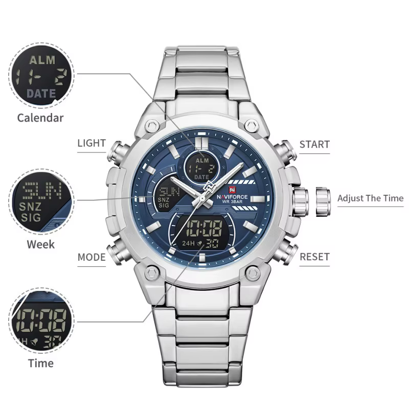 NAVIFORCE Nouvelle Montre-Bracelet 2026 pour Hommes