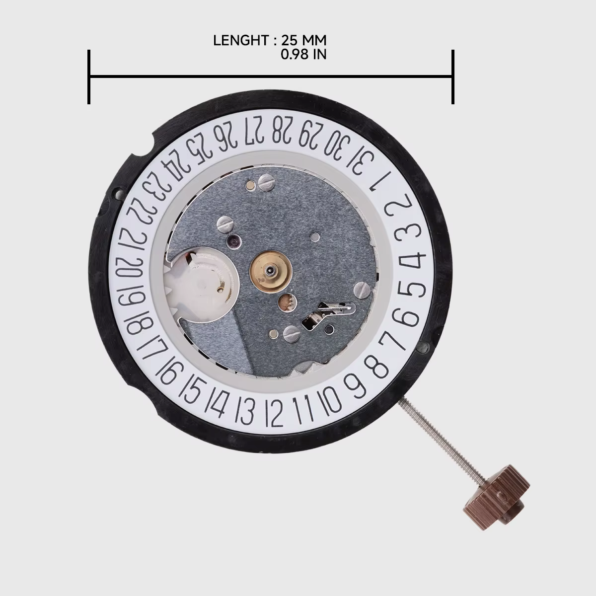 Mouvement Ronda 515, mouvement électronique à quartz