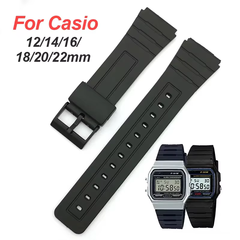 Bracelet en Silicone pour CASIO W800H SGW400
